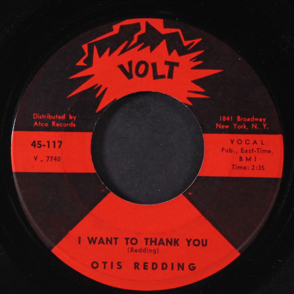 i want to thank you / security by OTIS REDDING