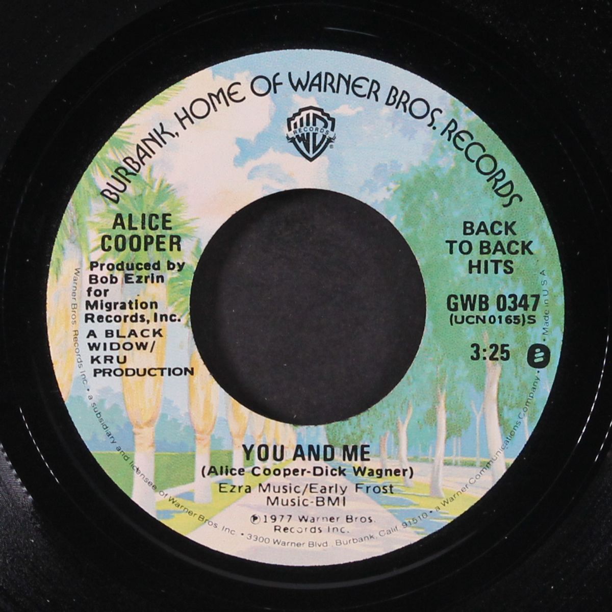 i never cry / you and me by ALICE COOPER