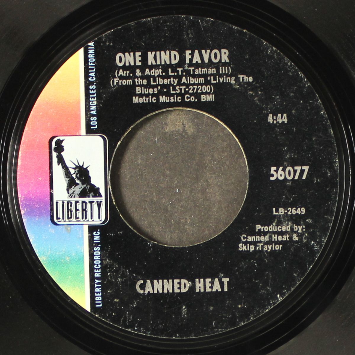 going up the country / one kind favor by CANNED HEAT
