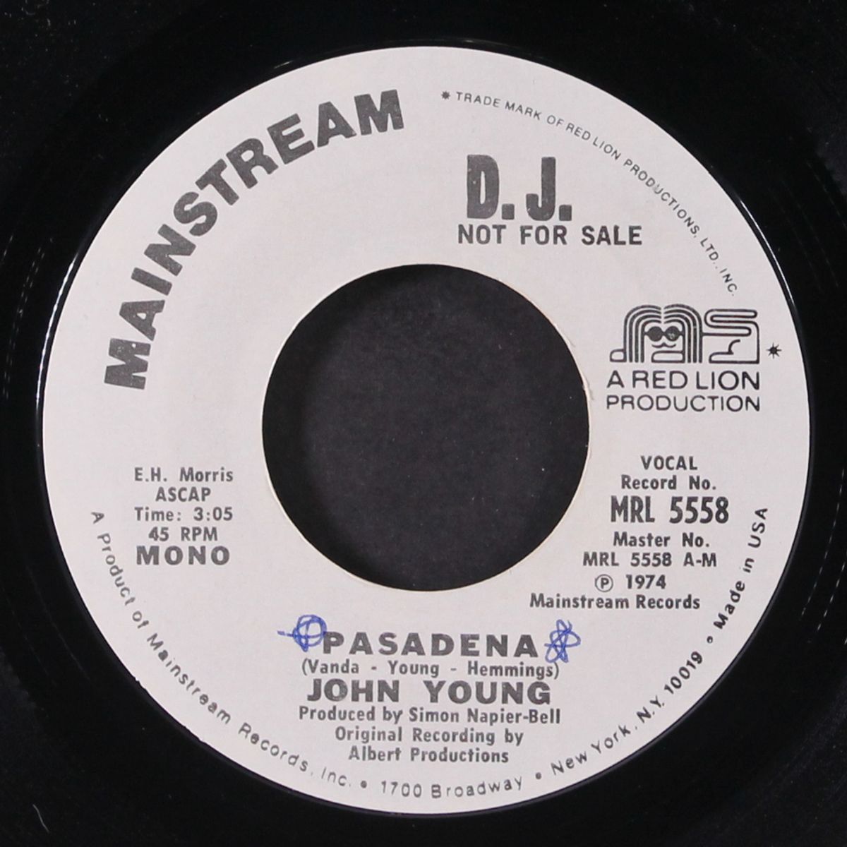 pasadena by JOHN YOUNG