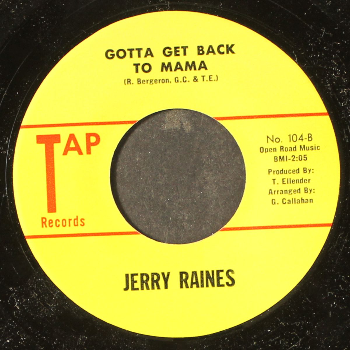 please decide / gotta get back to mama by JERRY RAINES