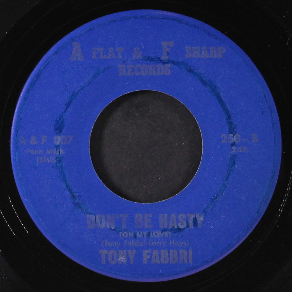 how did her phone number get on the wall? / don't be hasty by TONY FABBRI