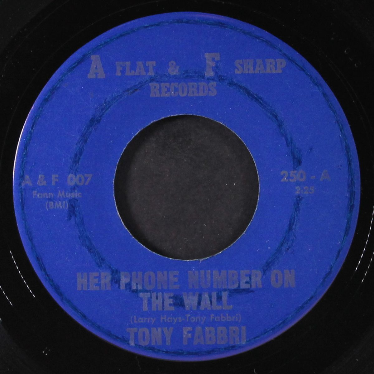 how did her phone number get on the wall? / don't be hasty by TONY FABBRI
