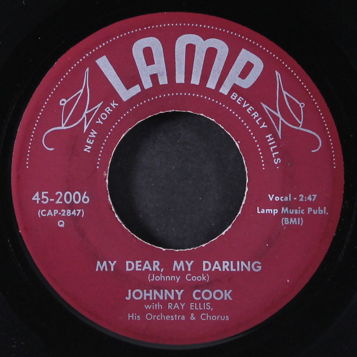 it's all in your mind / my dear, my darling by JOHNNY COOK