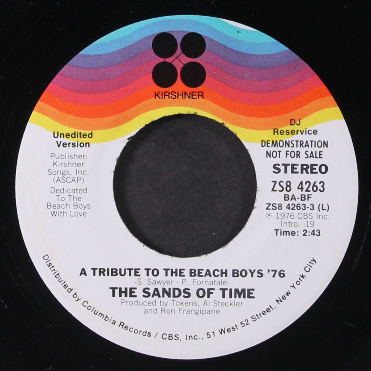 a tribute to the beach boys '76 / mono by SANDS OF TIME