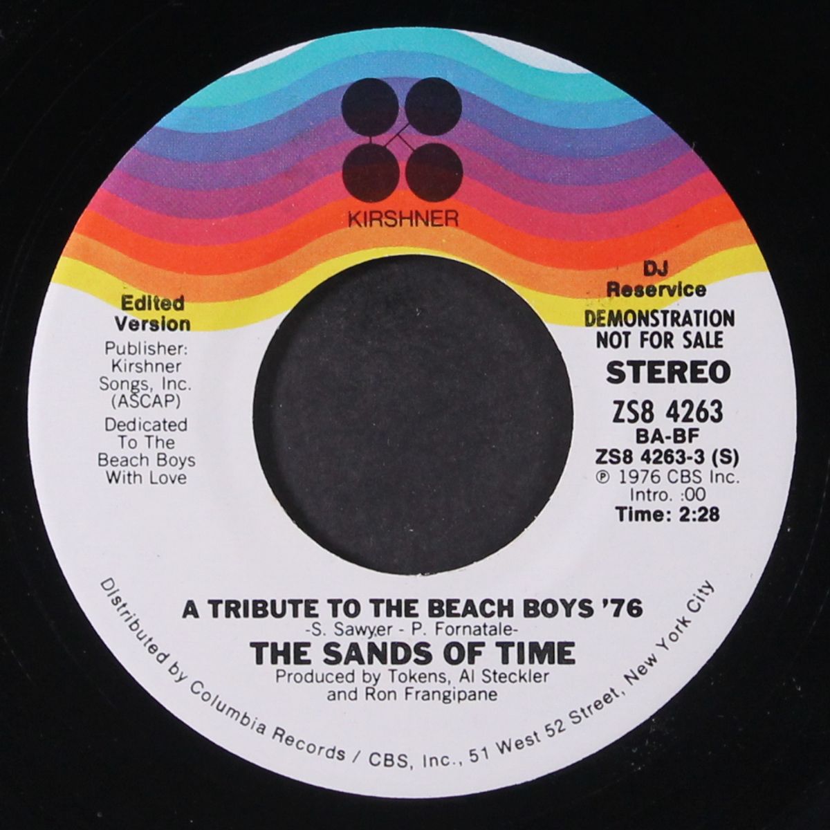 a tribute to the beach boys '76 / mono by SANDS OF TIME