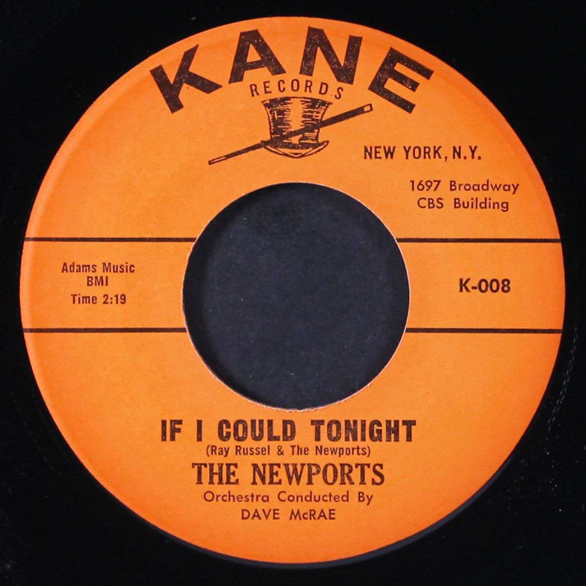 if i could tonight / a fellow needs a girl by NEWPORTS