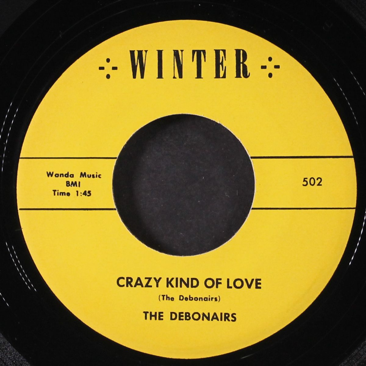 crazy kind of love / to be without you by DEBONAIRS