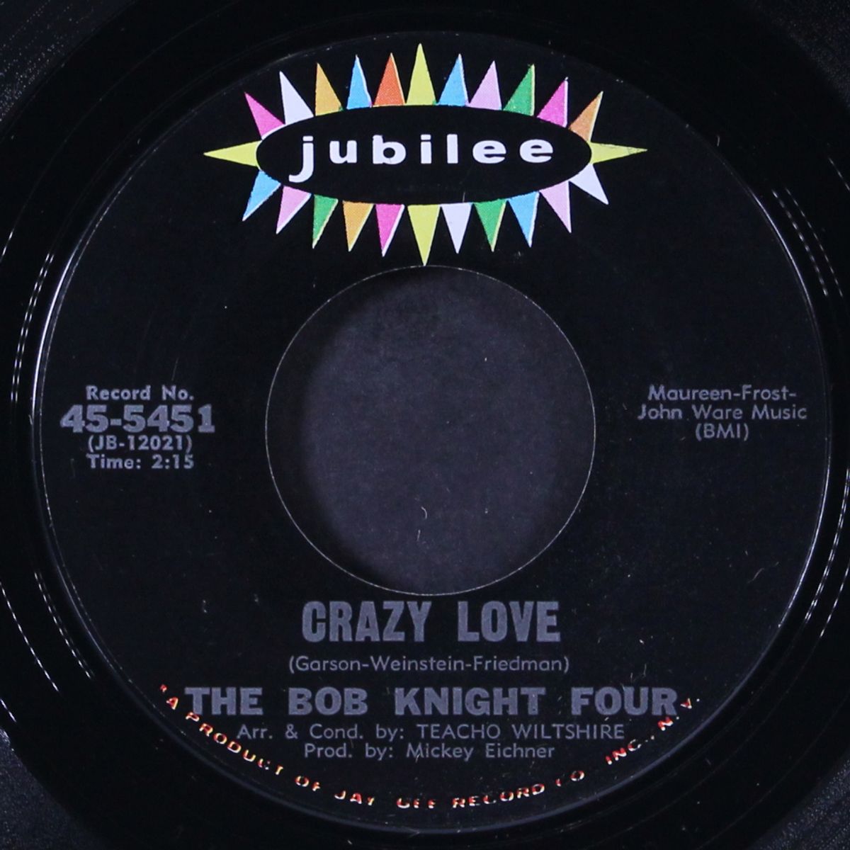 two friends / crazy love by BOB KNIGHT FOUR