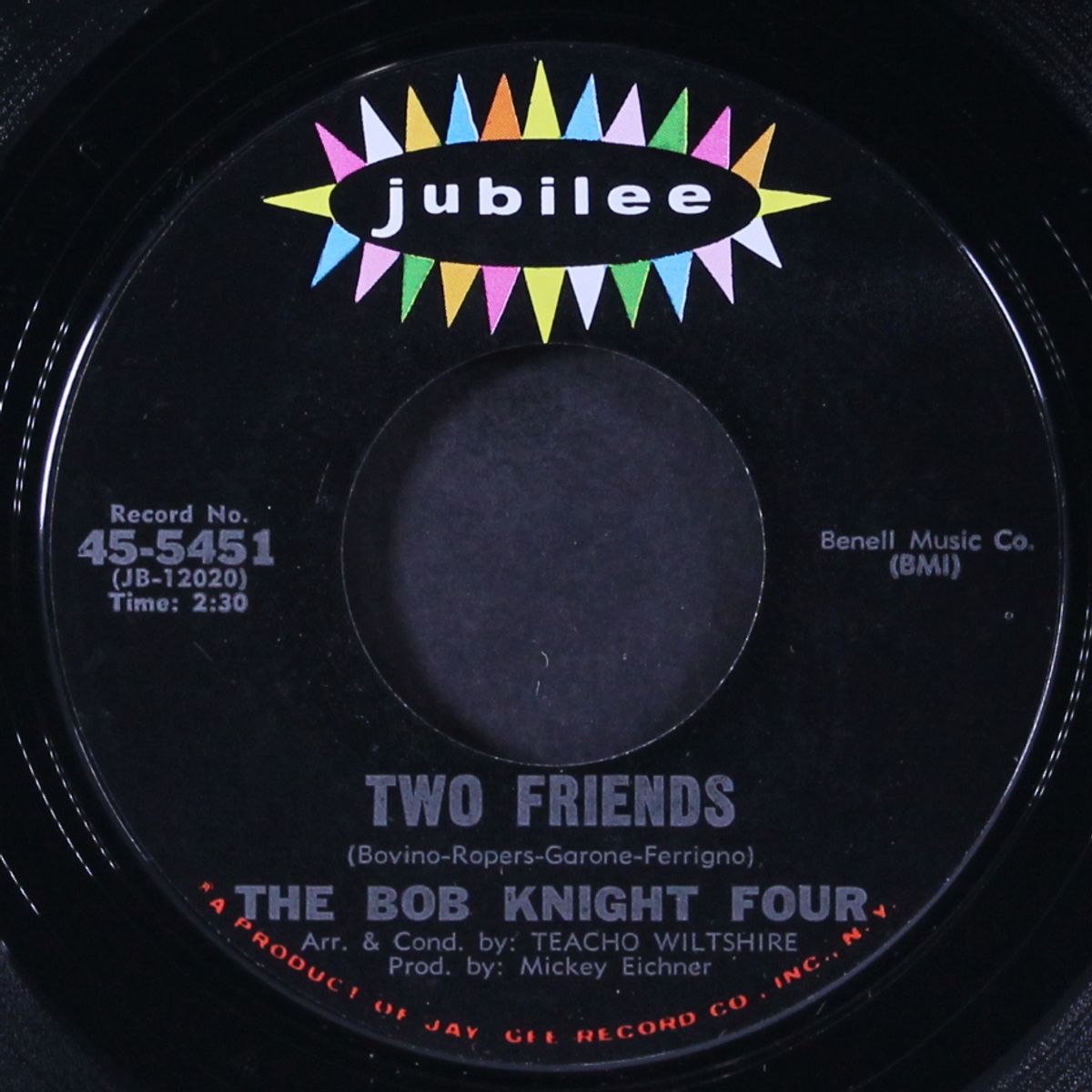 two friends / crazy love by BOB KNIGHT FOUR