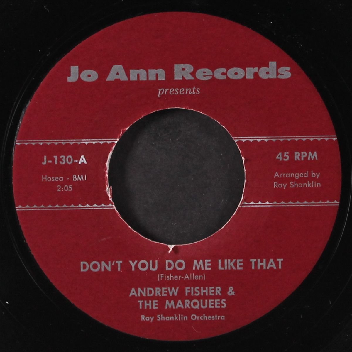 i need a helping hand / don't you do me like that by ANDREW FISHER & MARQUEES