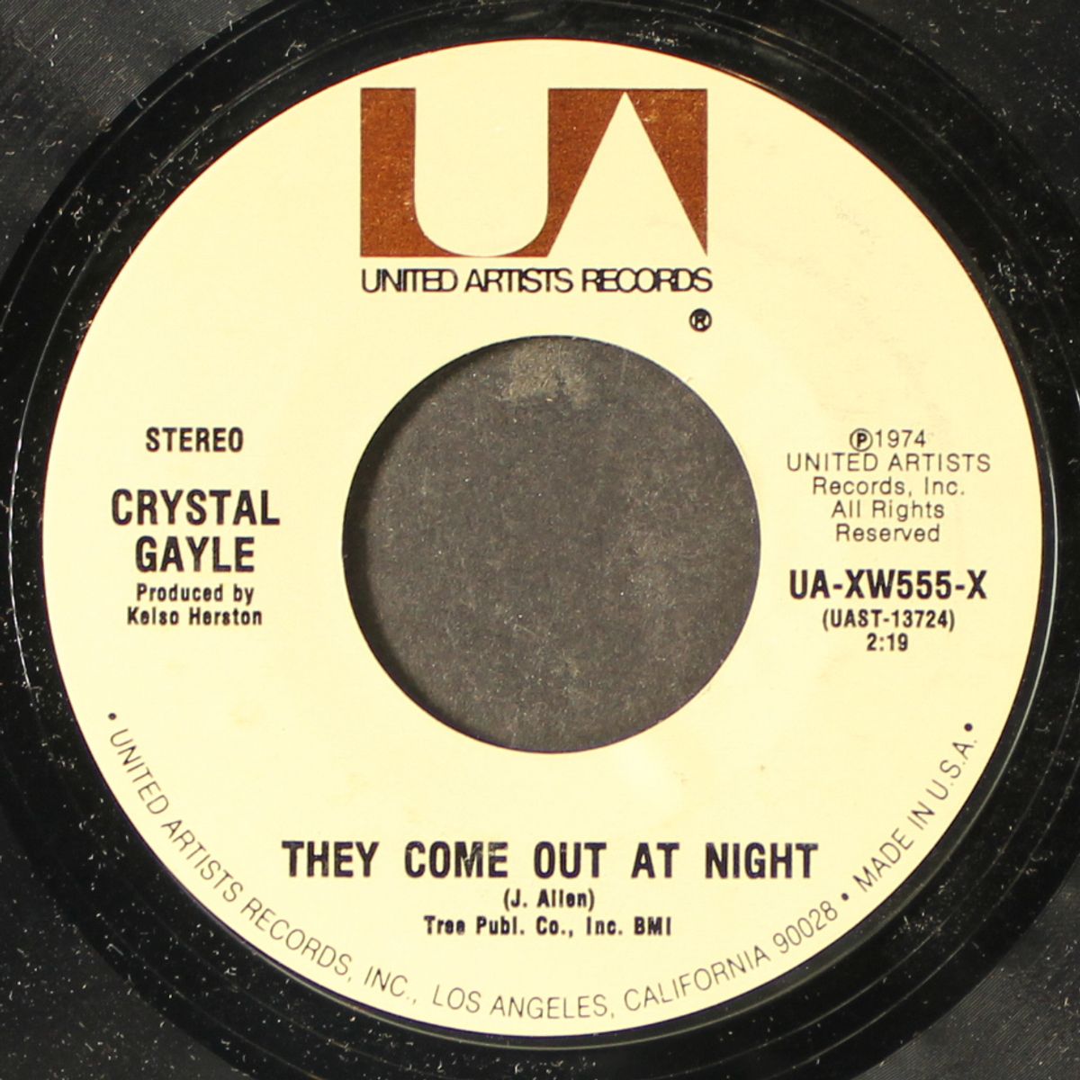 wrong road again / they come out at night by CRYSTAL GAYLE