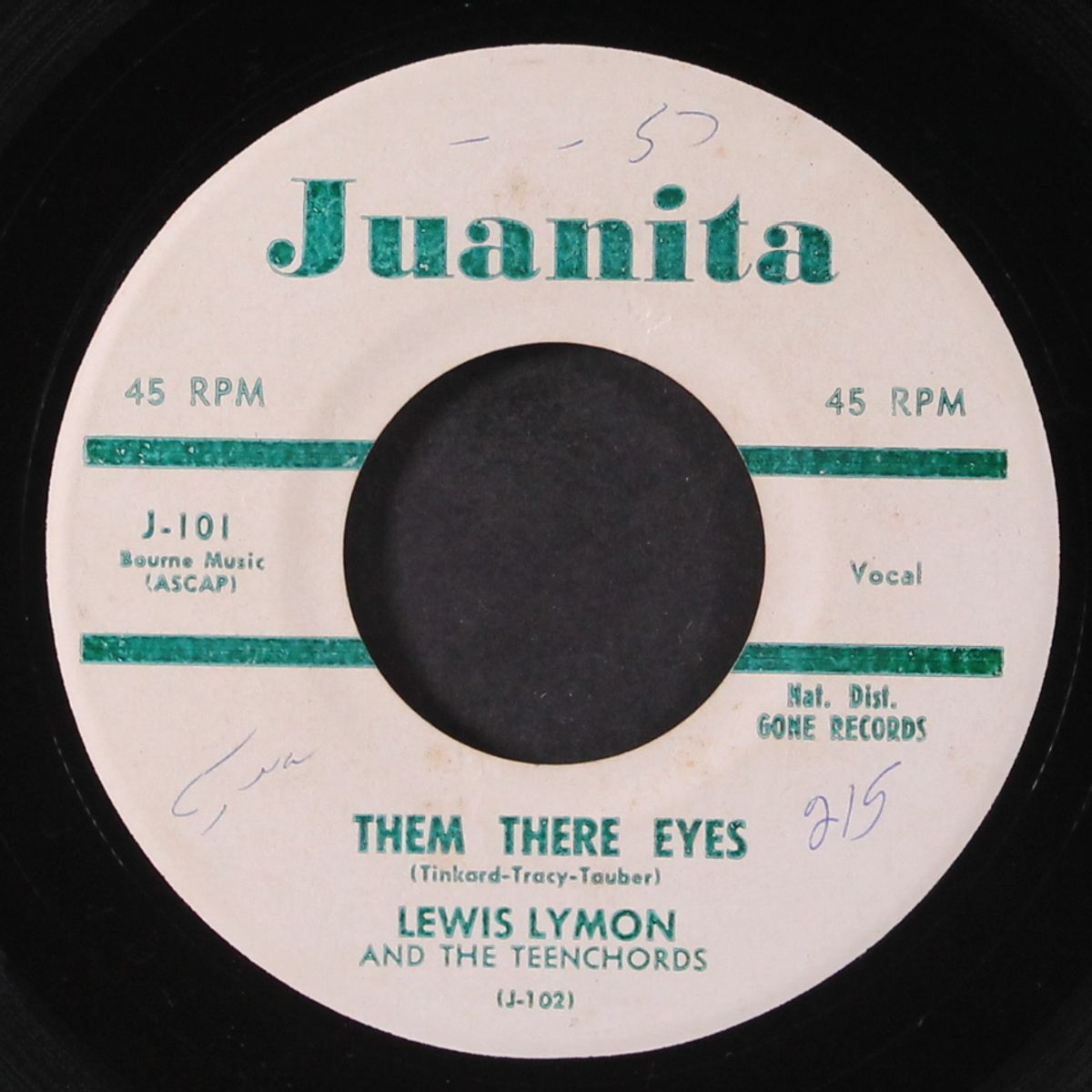 dance girl / them there eyes by LEWIS LYMON & TEENCHORDS