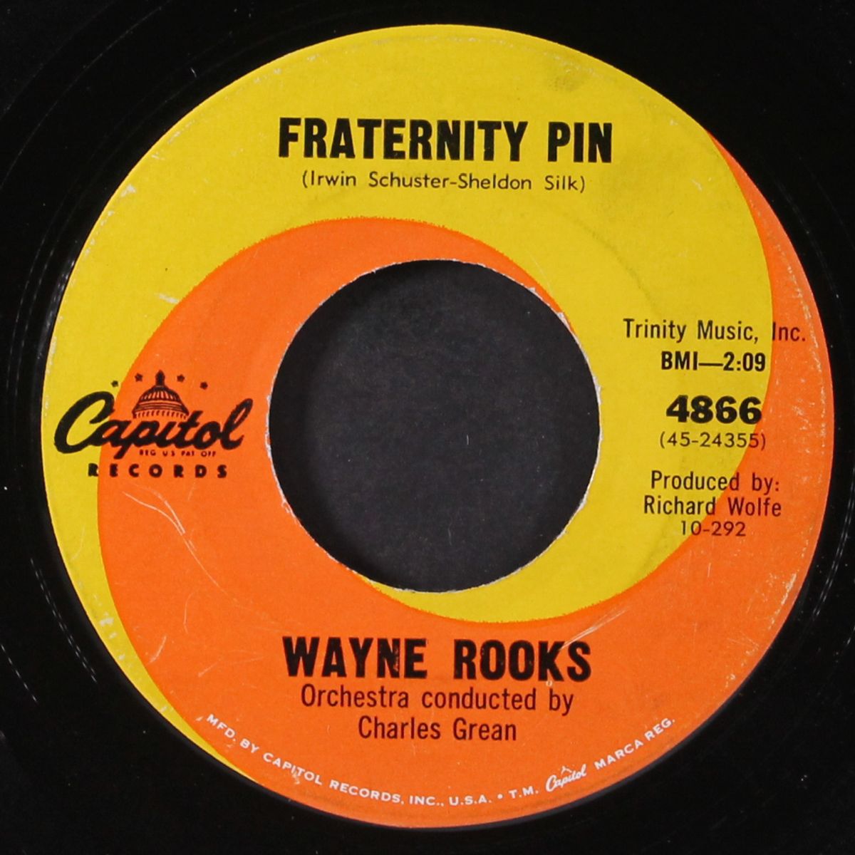 fraternity pin by WAYNE ROOKS