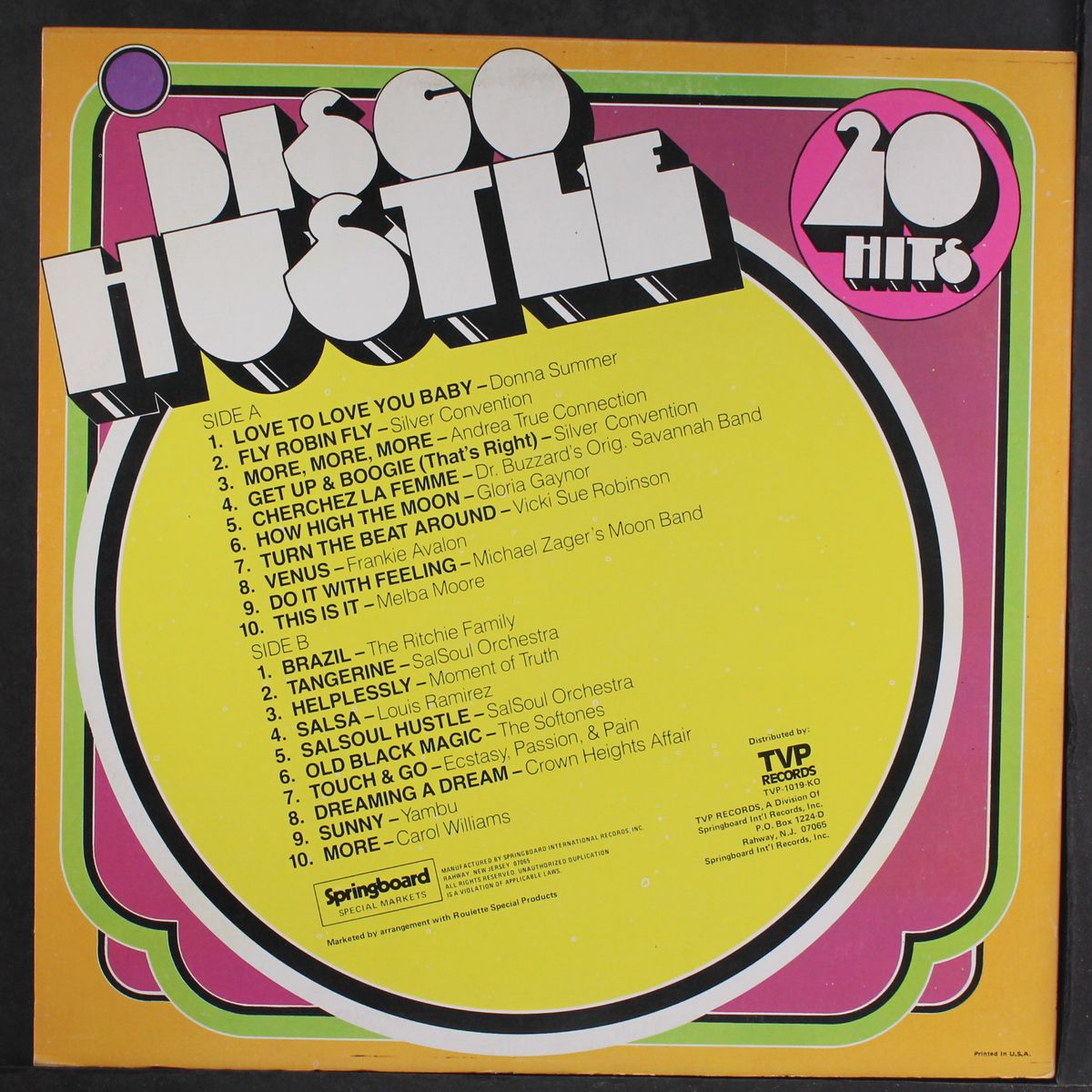disco hustle by VARIOUS