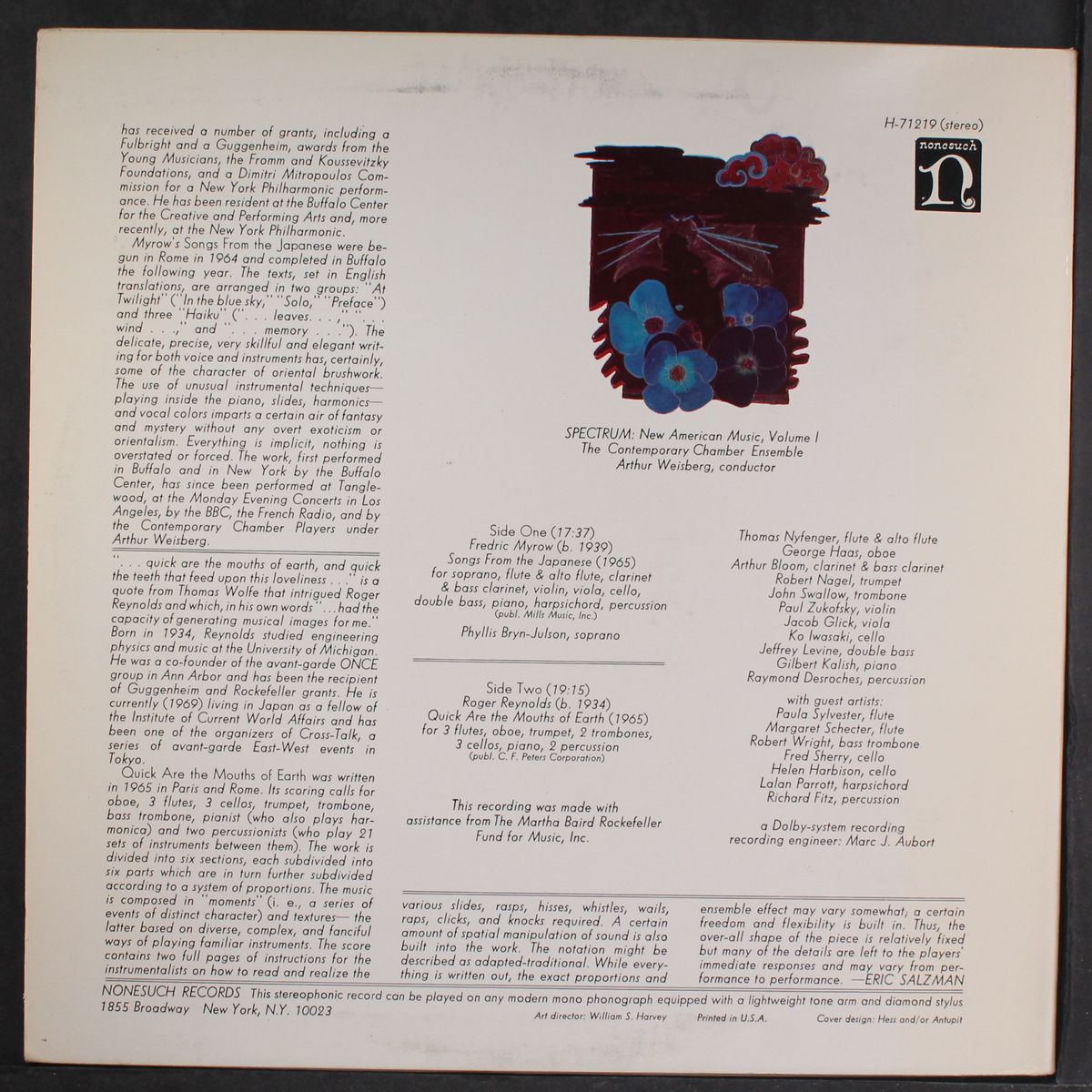 spectrum: new american music, volume 1 by VARIOUS