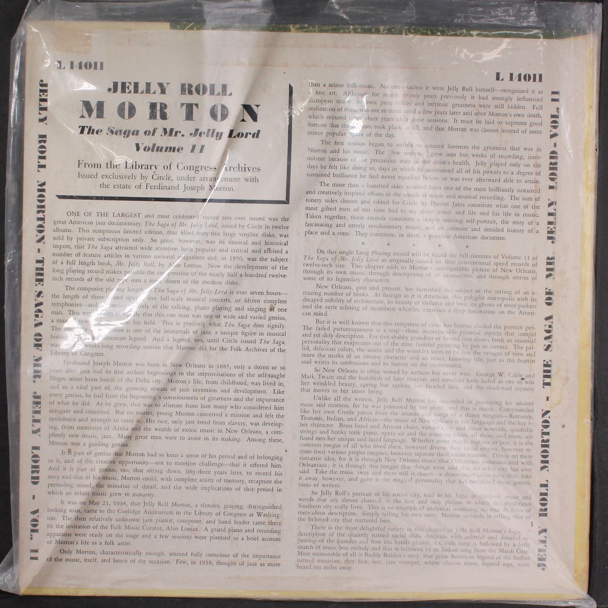 in new orleans, vol. 11 by JELLY ROLL MORTON