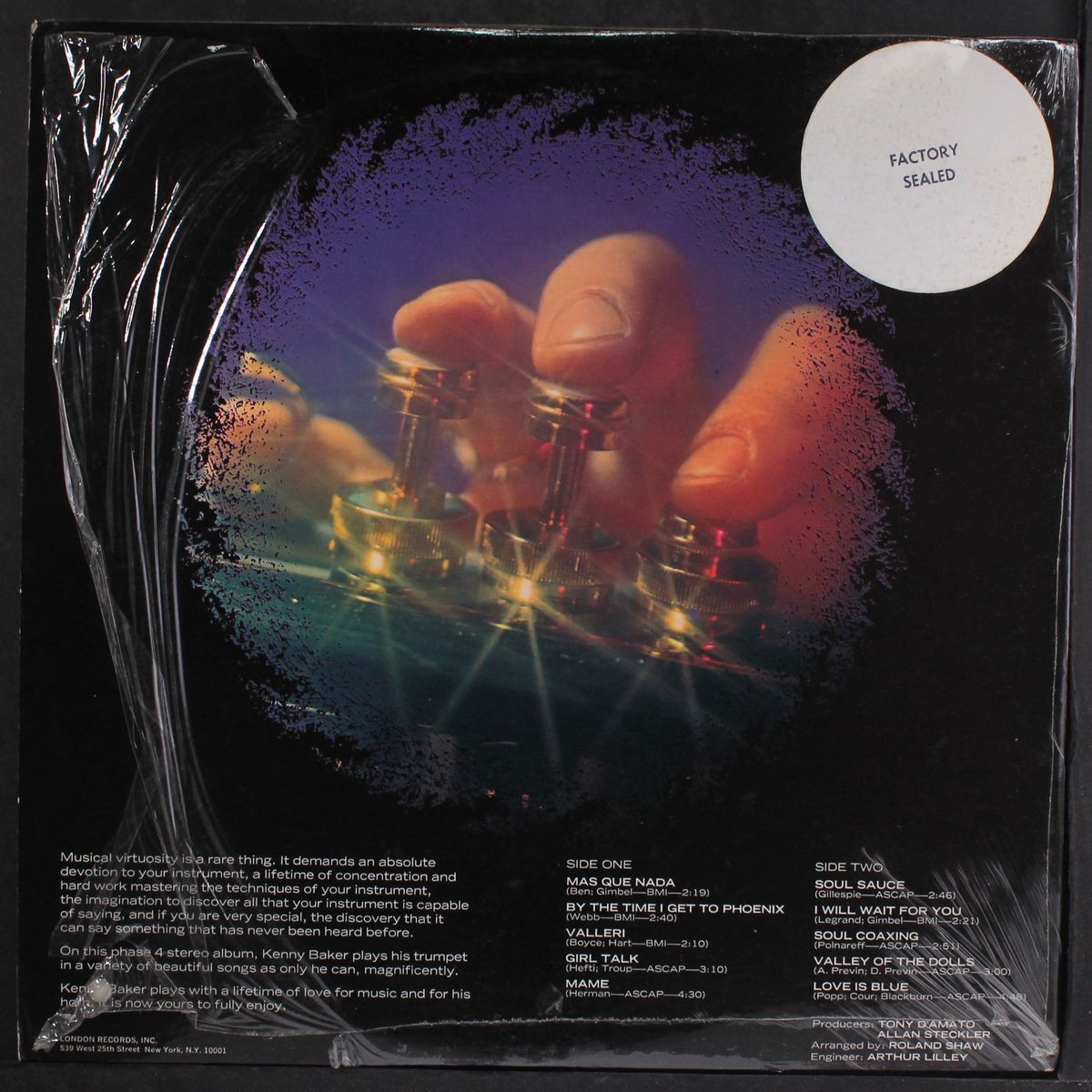 the spectacular trumpet of by KENNY BAKER