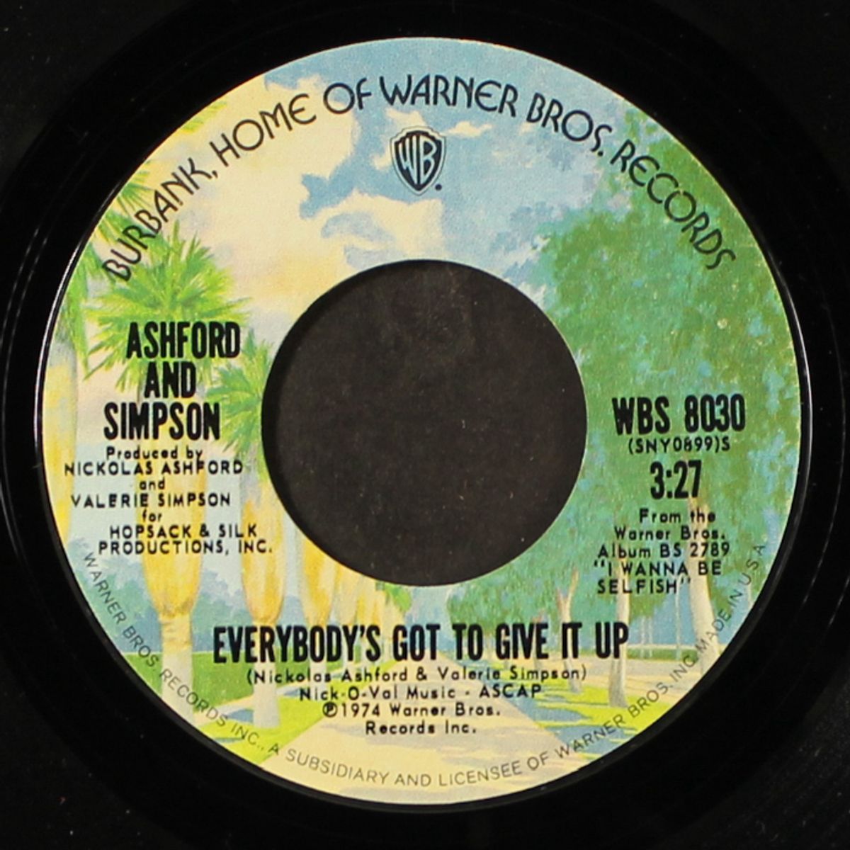 everybody's got to give it up / over to where you are by ASHFORD & SIMPSON