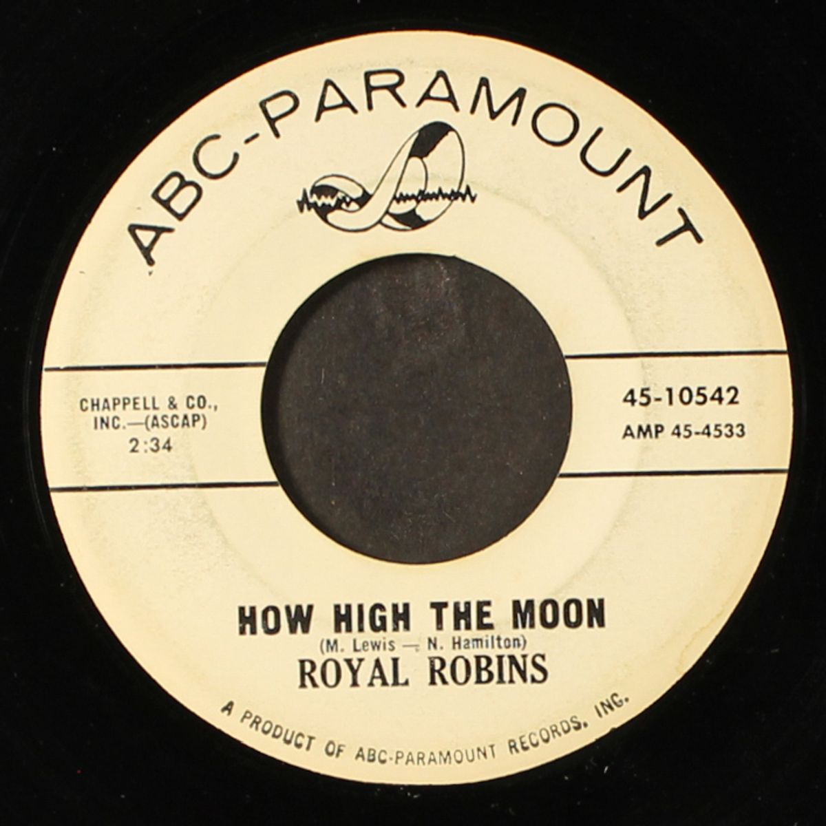 something you've got baby / how high the moon by ROYAL ROBINS