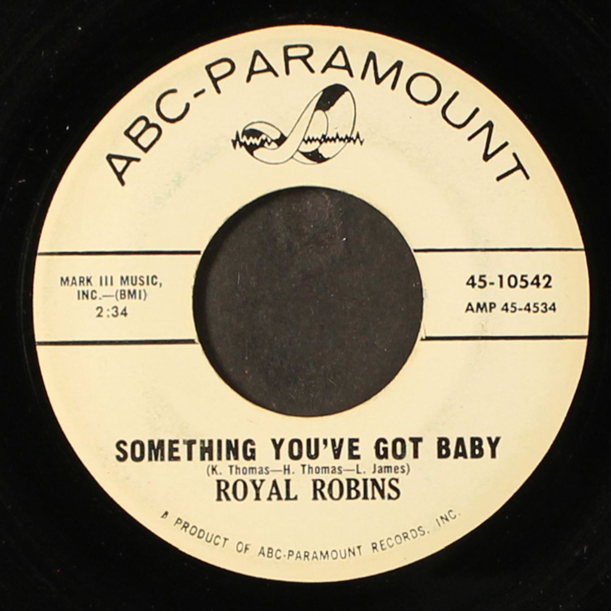 something you've got baby / how high the moon by ROYAL ROBINS
