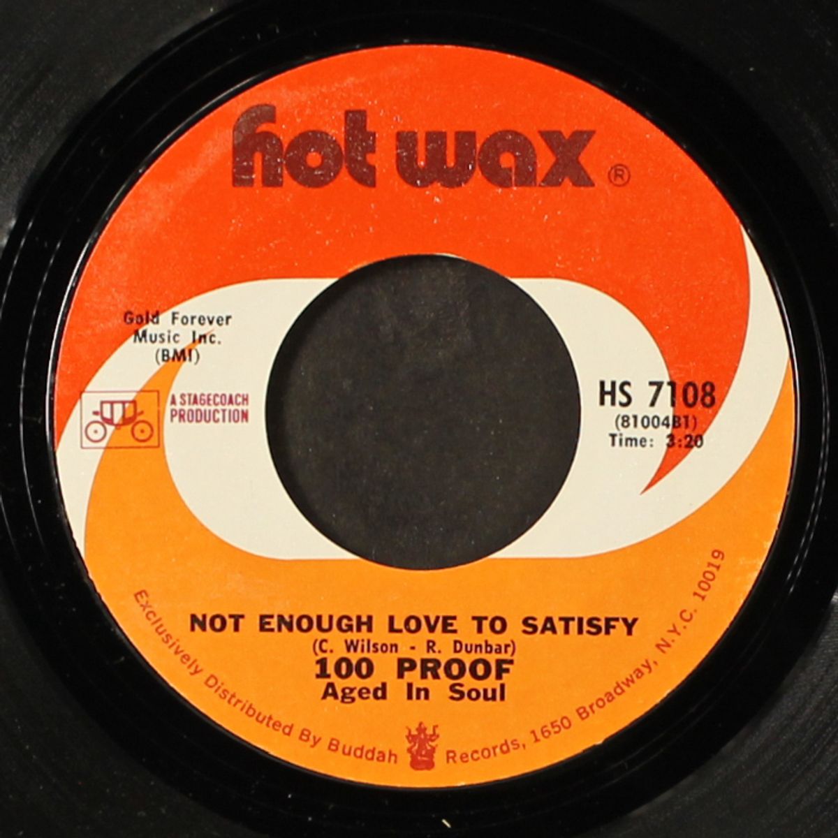 90 day freeze / not enough love to satisfy by 100 PROOF