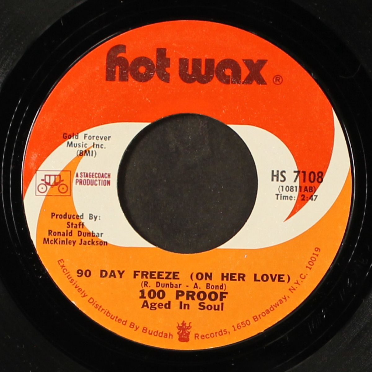 90 day freeze / not enough love to satisfy by 100 PROOF