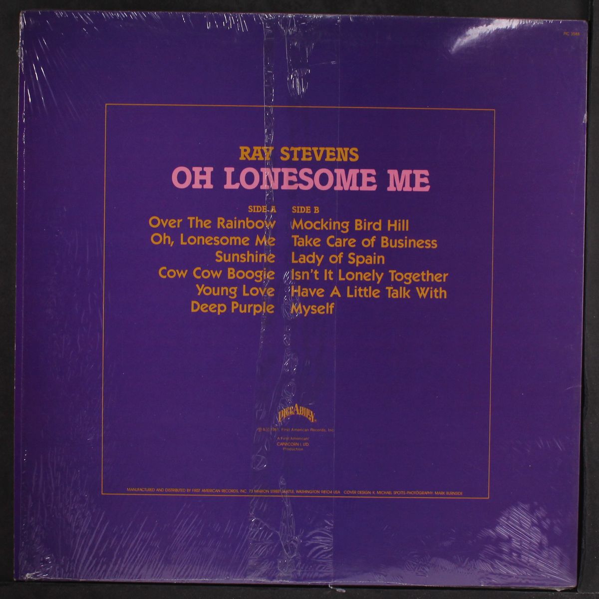 oh lonesome me by RAY STEVENS