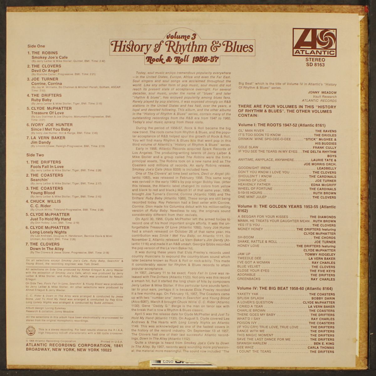 history of rhythm & blues, vol. 3: rock & roll 1956-57 by VARIOUS