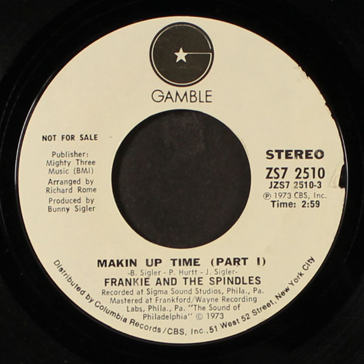 makin' up time (part 1) / mono by FRANKIE & SPINDLES