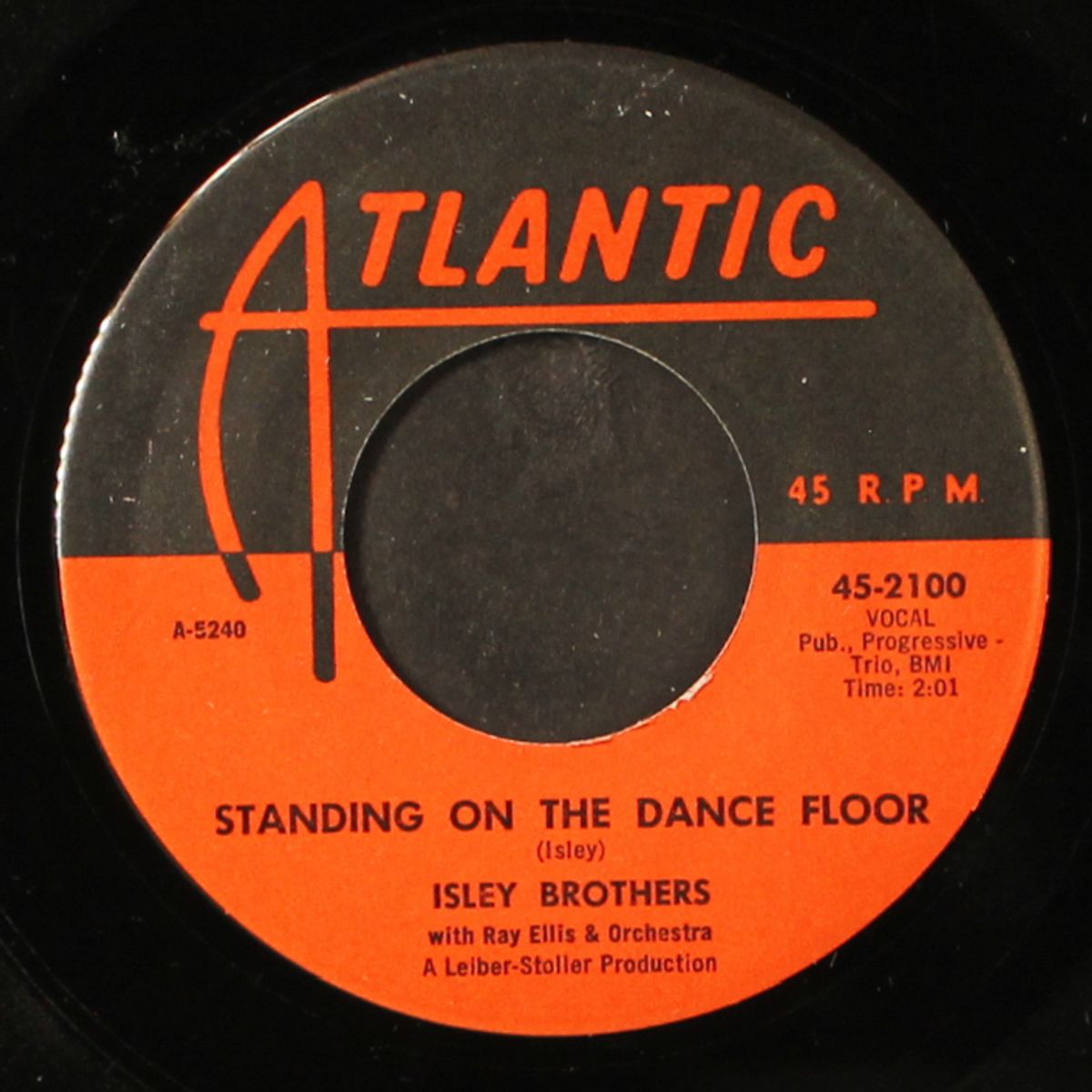 standing on the dance floor / shine on harvest moon by ISLEY BROTHERS