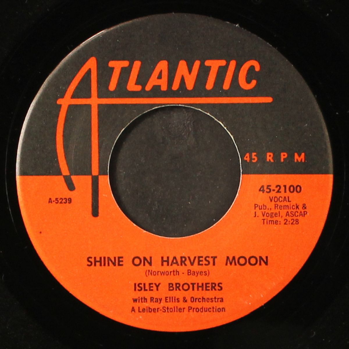standing on the dance floor / shine on harvest moon by ISLEY BROTHERS
