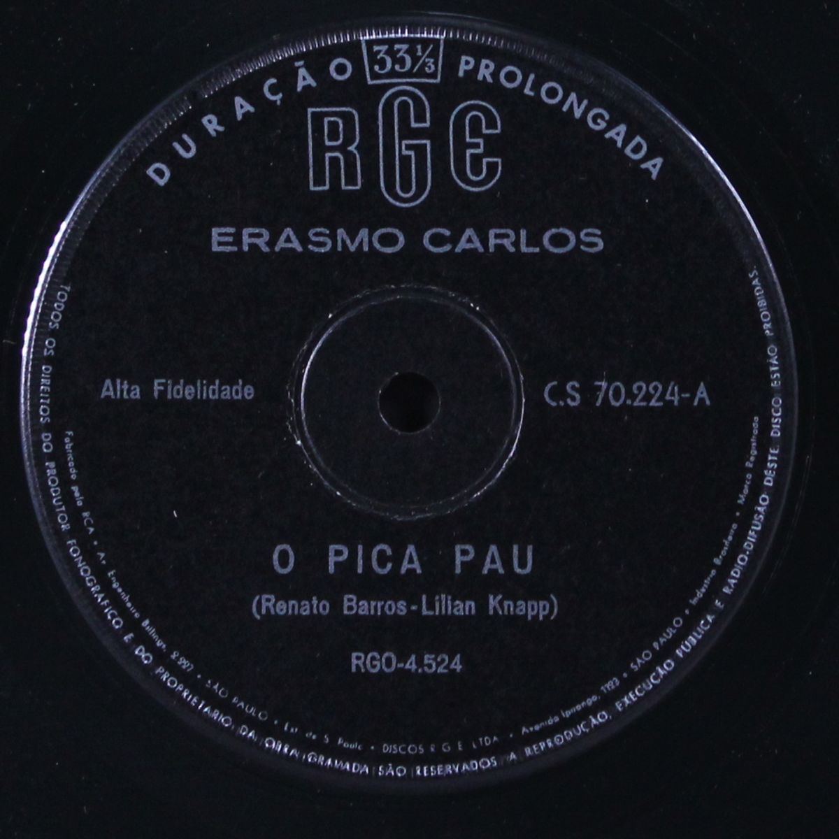 o pica pau / e duro ser estatua by ERASMO CARLOS