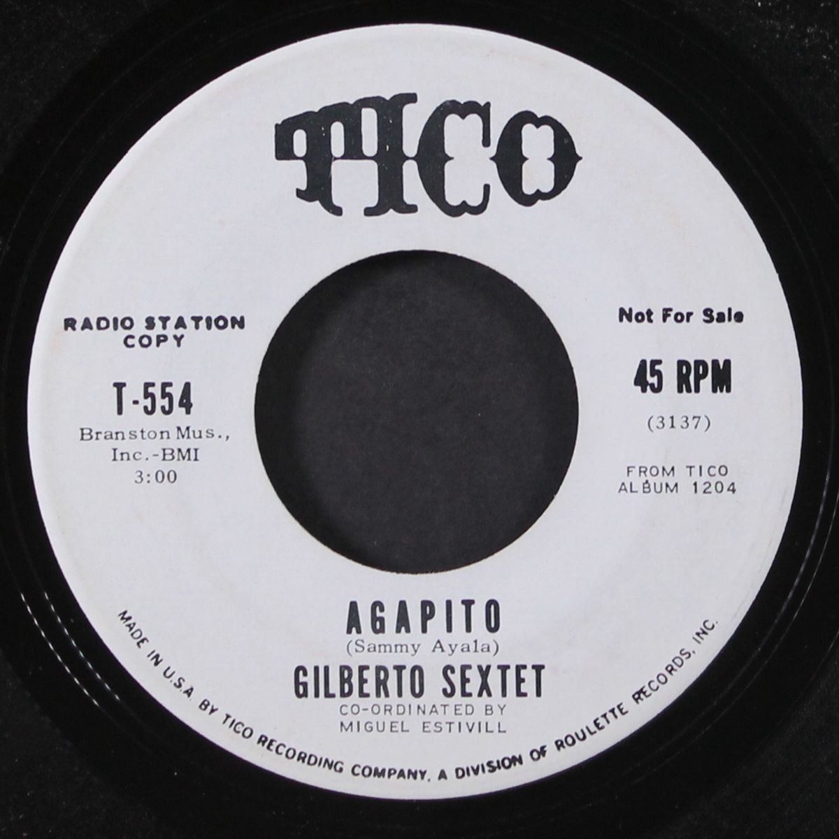 yes i will (part 1) / agapito by GILBERTO SEXTET