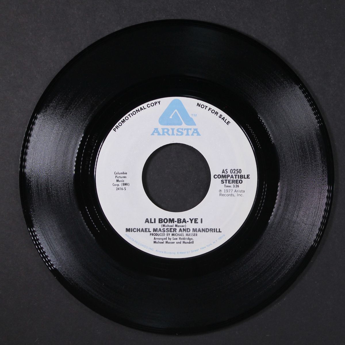 ali bom-ba-ye / part 2 by MICHAEL MASSER & MANDRILL