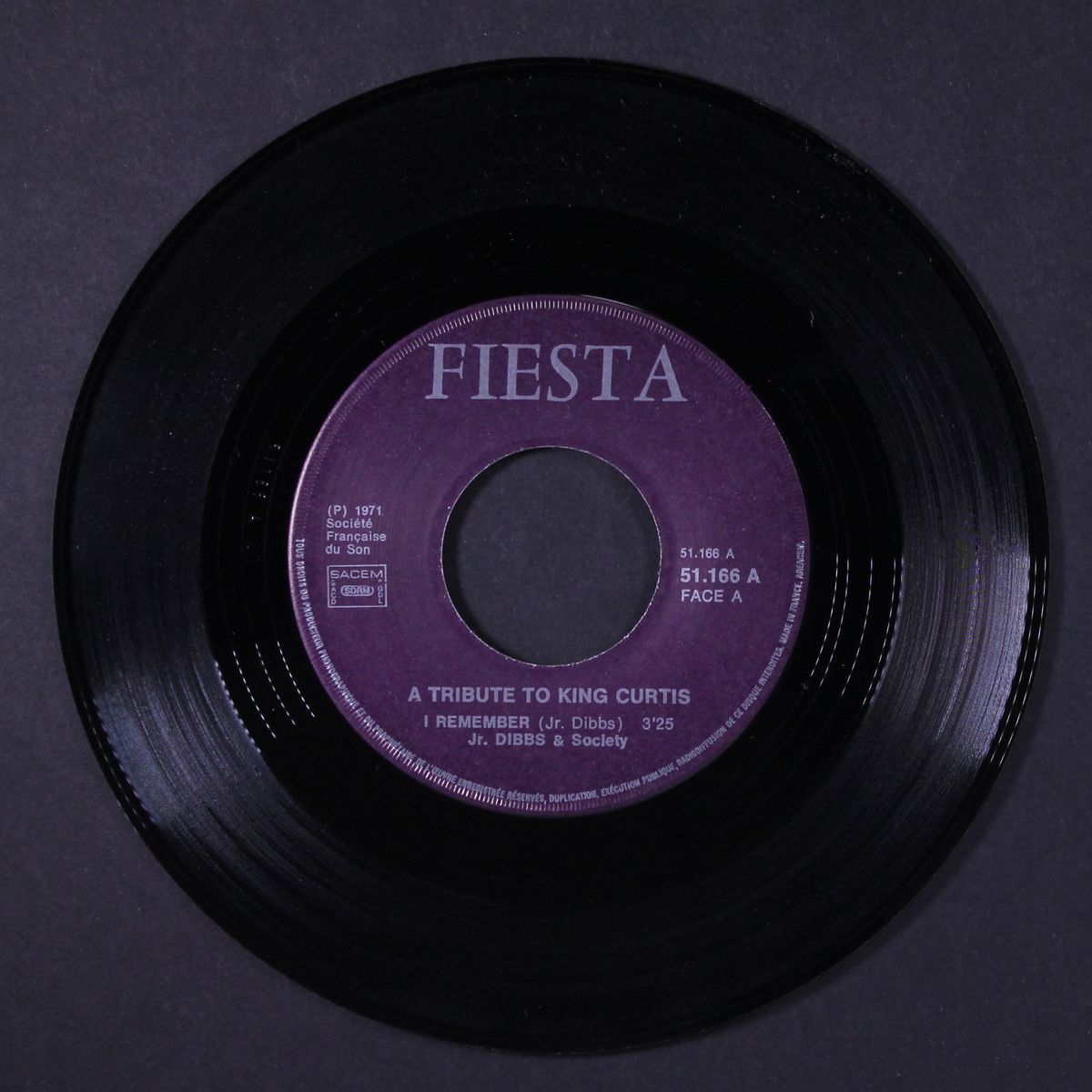a tribute to king curtis by JR. DIBBS AND SOCIETY