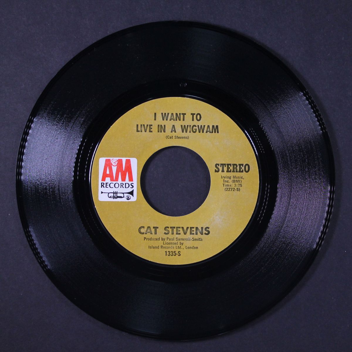 morning has broken / i want to live in a wigwam by CAT STEVENS