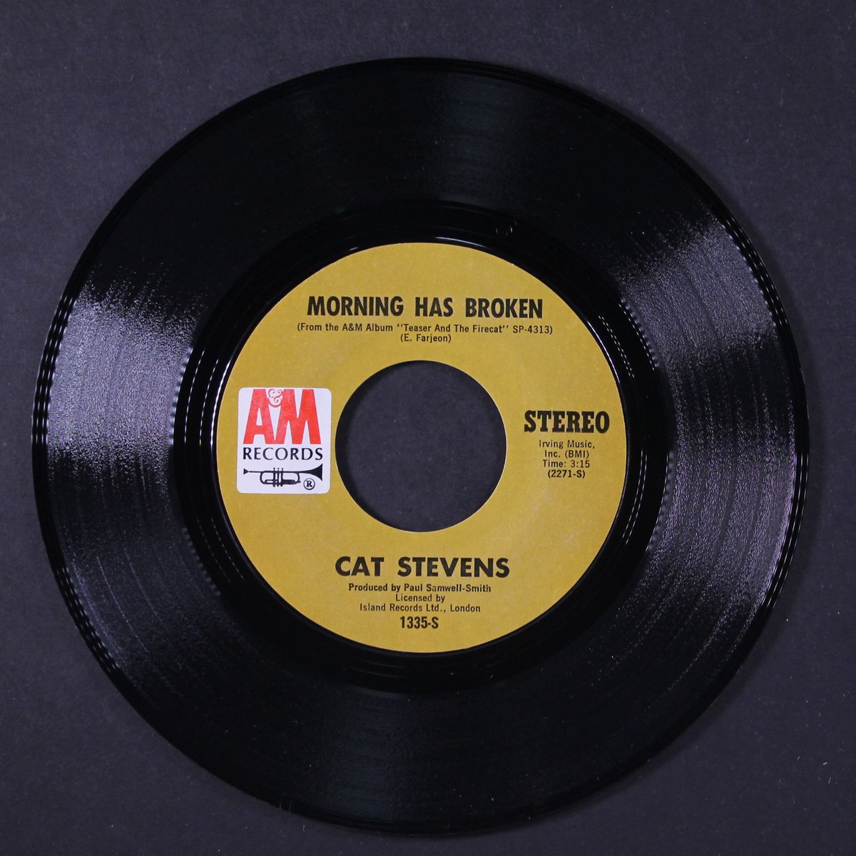 morning has broken / i want to live in a wigwam by CAT STEVENS
