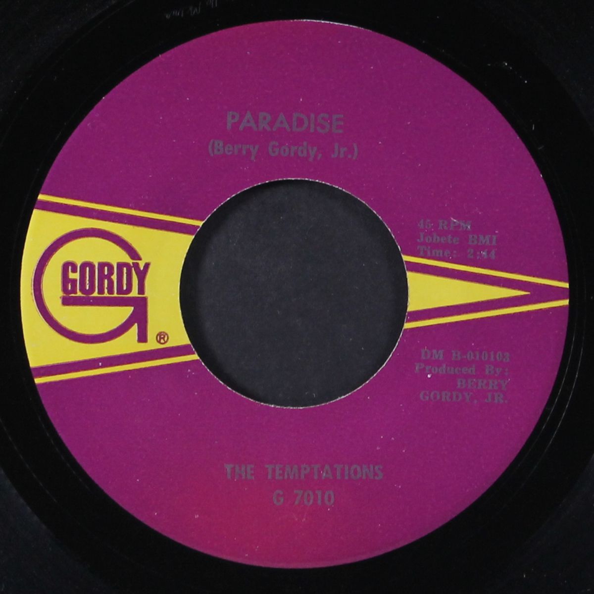 paradise / slow down heart by TEMPTATIONS
