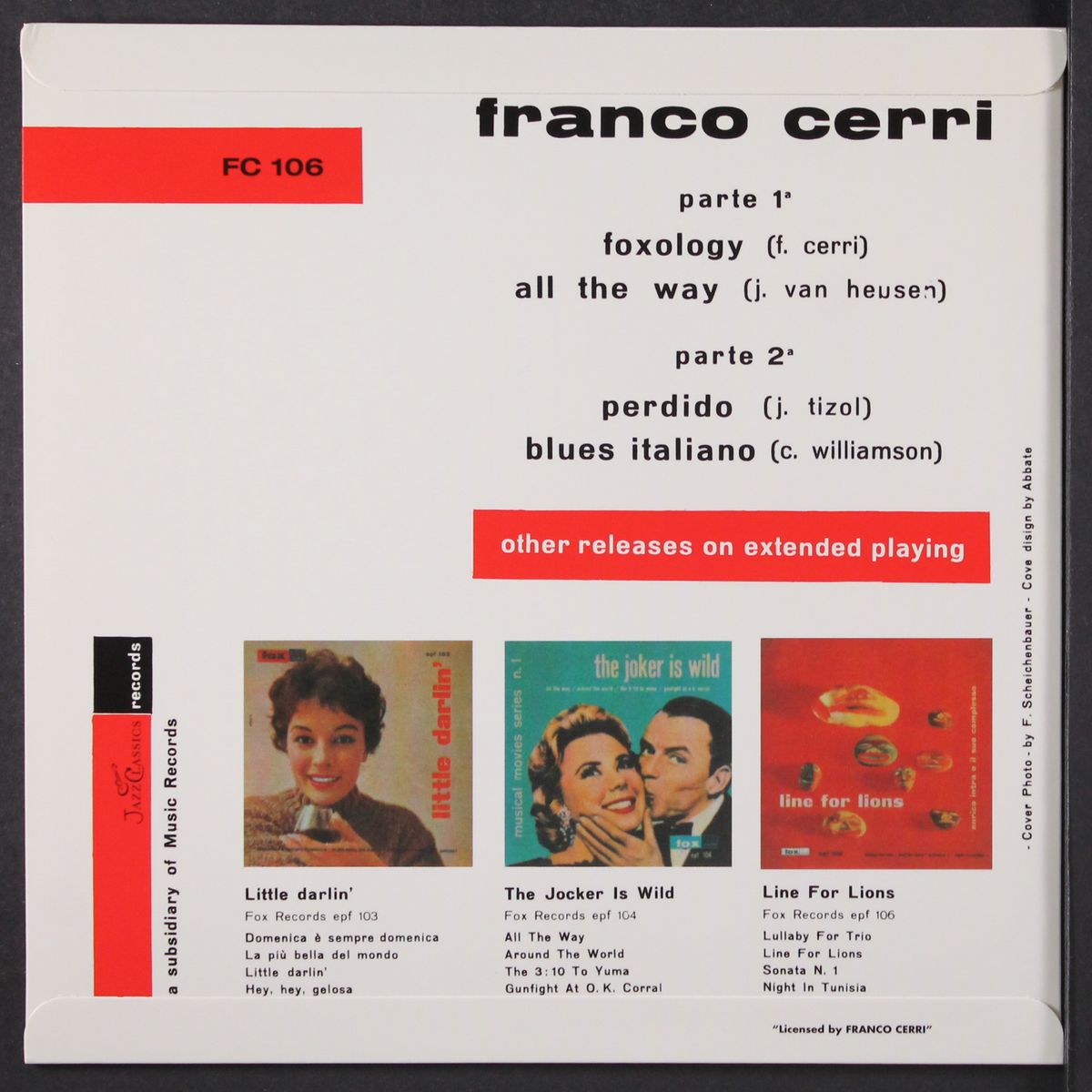 jazzin' with cerri by FRANCO CERRI