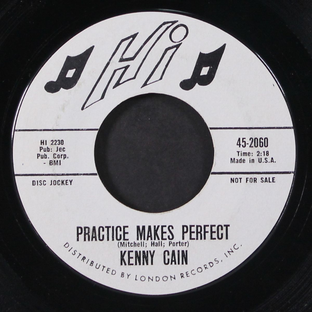 words can never say / practice makes perfect by KENNY CAIN