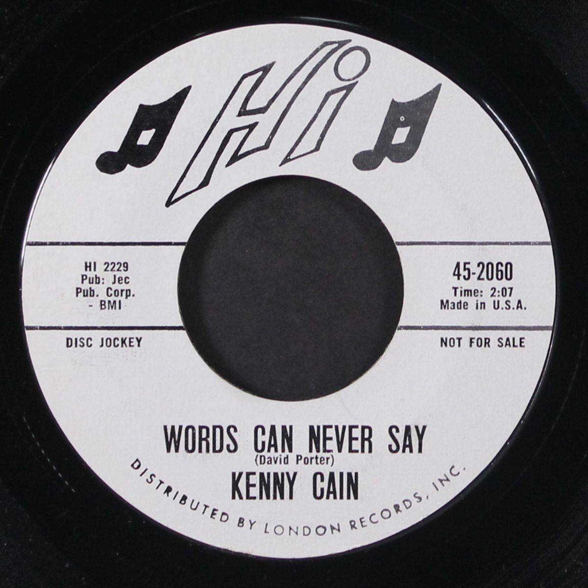 words can never say / practice makes perfect by KENNY CAIN