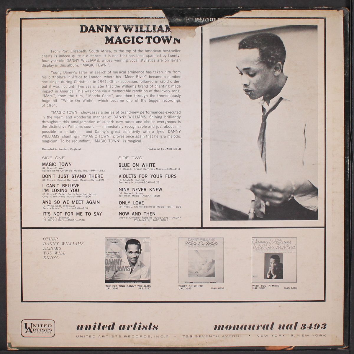 magic town by DANNY WILLIAMS