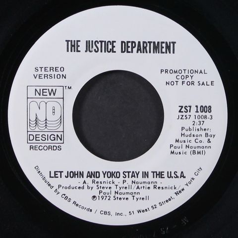 JUSTICE DEPARTMENT