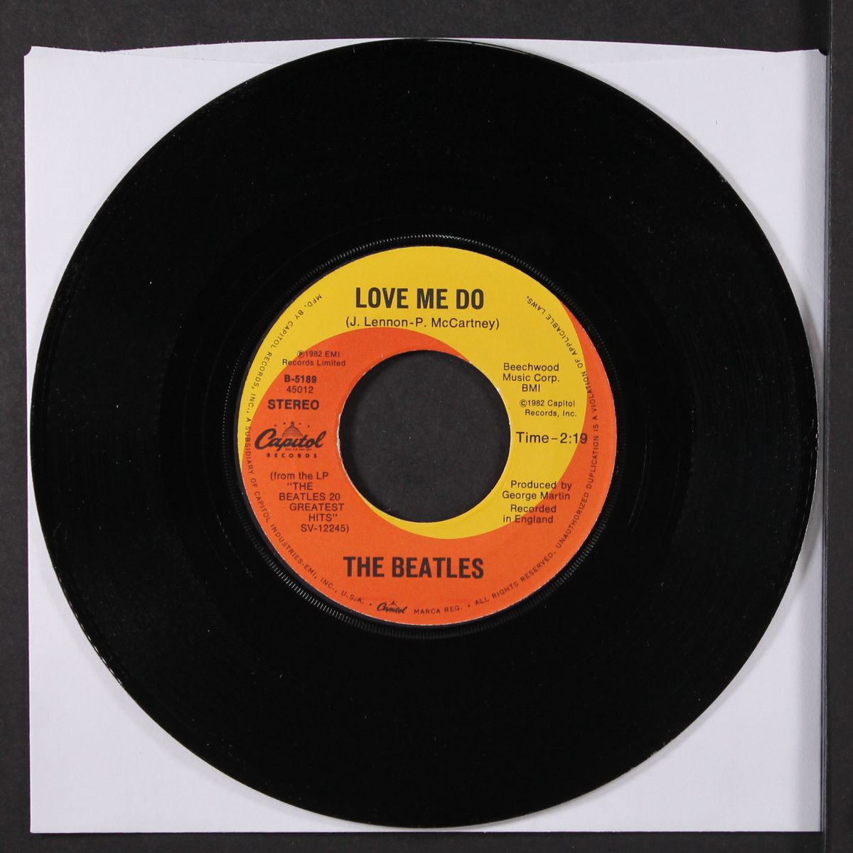 love me do / p.s. i love you by BEATLES