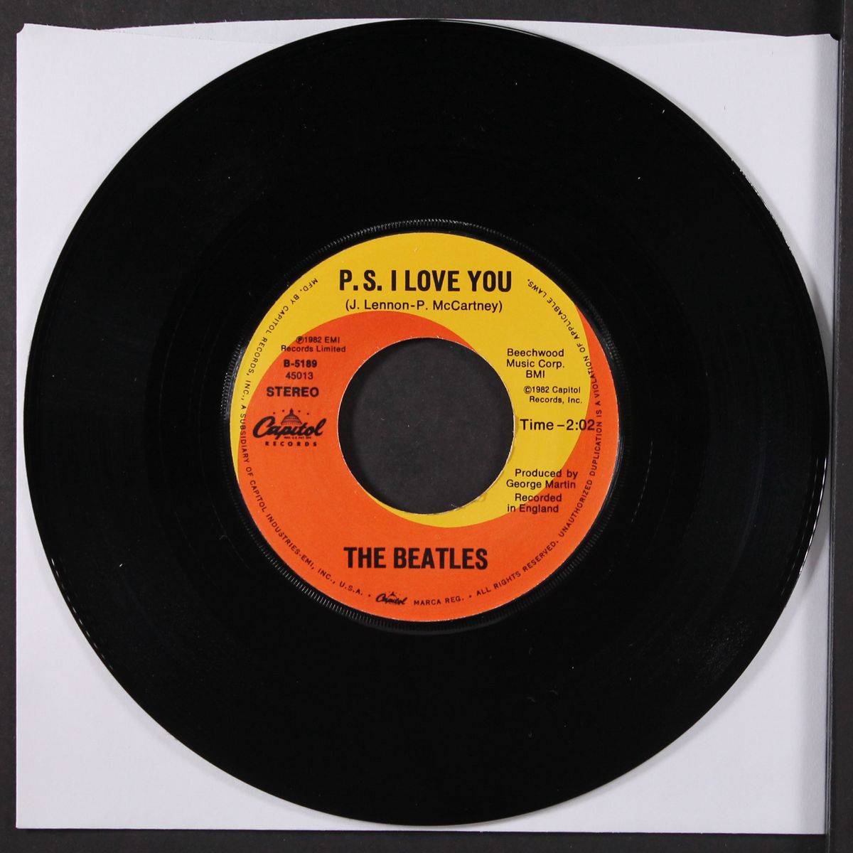 love me do / p.s. i love you by BEATLES