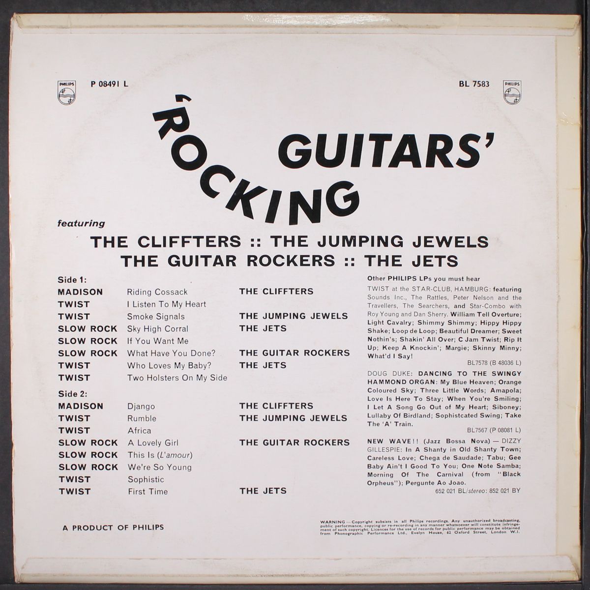 rocking guitars by VARIOUS