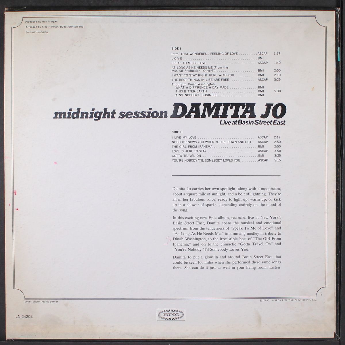 midnight session by DAMITA JO