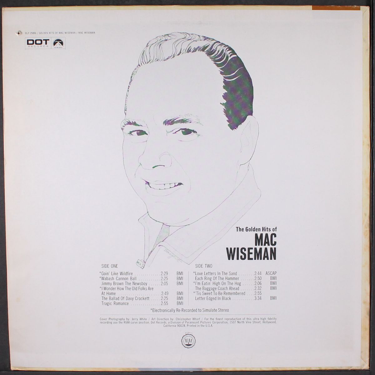 the golden hits of by MAC WISEMAN