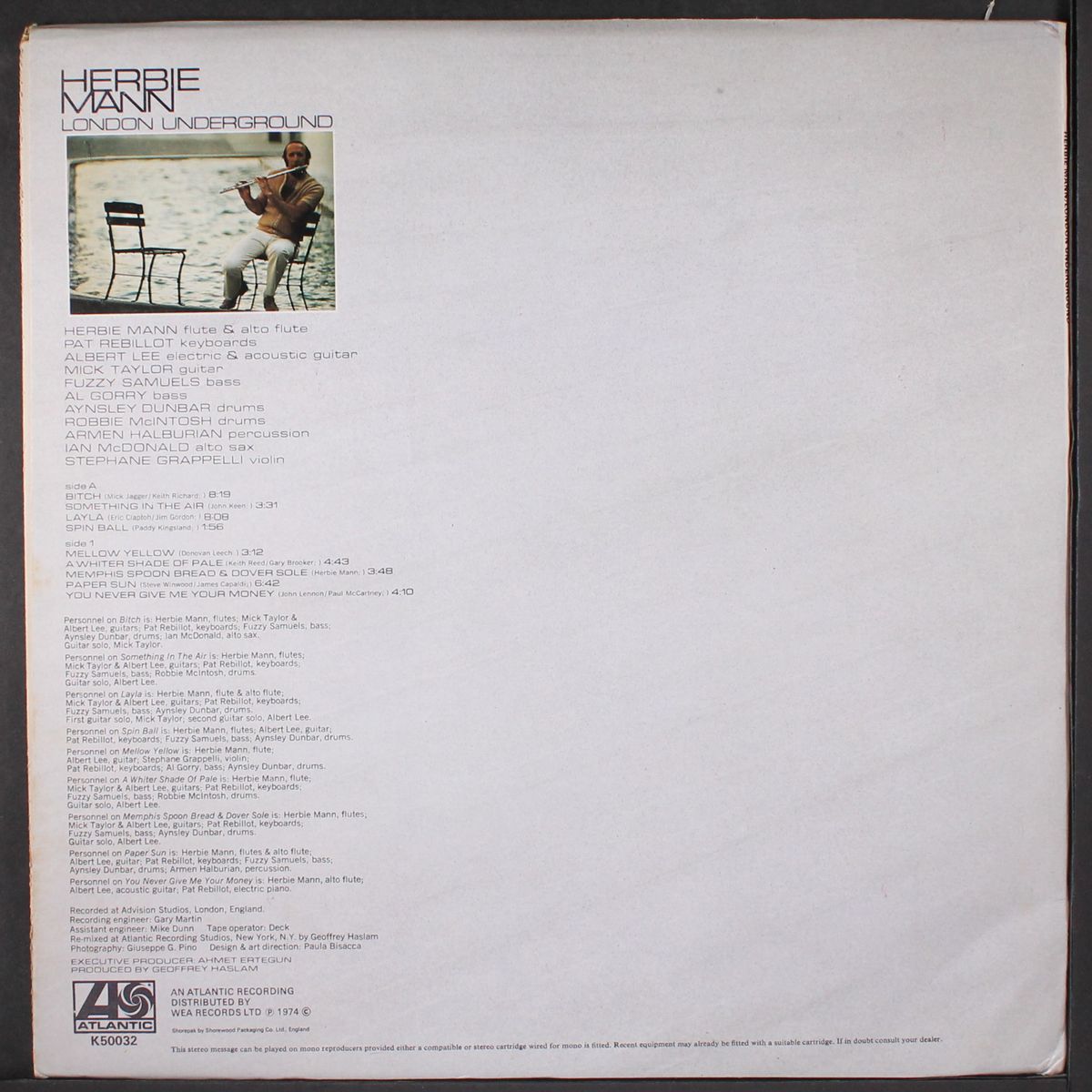 london underground by HERBIE MANN